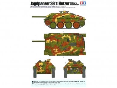 Tamiya - Jagdpanzer 38(t) Hetzer Mittlere Produktion, 1/35, 35285 5