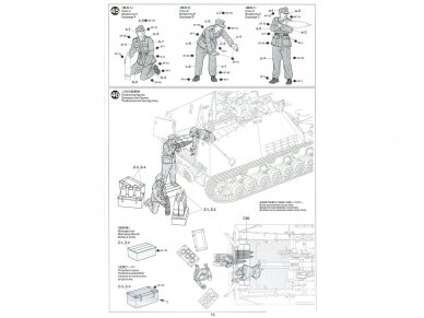 Tamiya - Sd.Kfz.165 Hummel (Late), 1/35, 35367 32 Tamiya - Sd.Kfz.165 Hummel (Late), 1/35, 35367 32