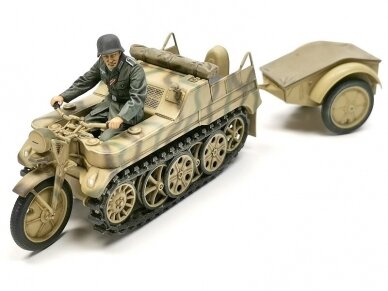Tamiya - Sd.Kfz.2 Kettenkraftrad (Mid-production), 1/35, 35377 2