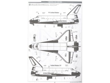 Tamiya - Space Shuttle Atlantis, 1/100, 60402 9 Tamiya - Space Shuttle Atlantis, 1/100, 60402 9