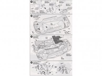 Tamiya - Subaru Impreza 2001 GB rally, 1/24, 24250 15