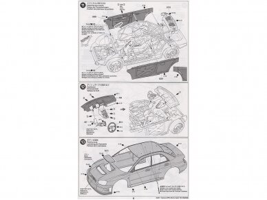 Tamiya - Subaru Impreza WRC Monte Carlo 05, 1/24, 24281 13