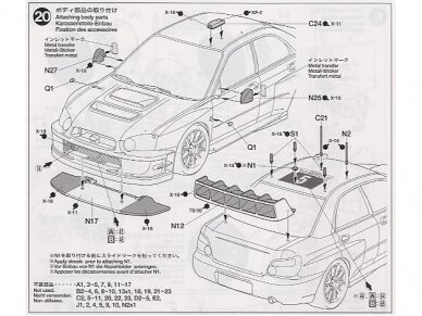 Tamiya - Subaru Impreza WRC Monte Carlo 05, 1/24, 24281 16