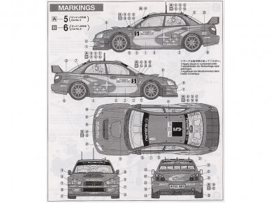 Tamiya - Subaru Impreza WRC Monte Carlo 05, 1/24, 24281 8