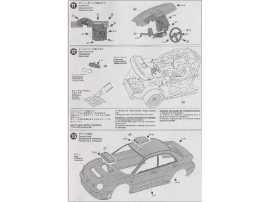 Tamiya - Subaru Impreza WRC Monte Carlo 2001, 1/24, 24240 12