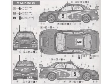 Tamiya - Subaru Impreza WRC Monte Carlo 2001, 1/24, 24240 7