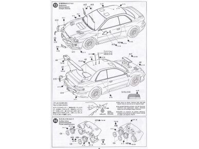 Tamiya - Subaru Impreza WRC Monte Carlo 98, 1/24, 24199 13