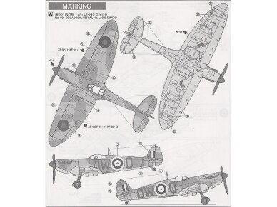 Tamiya - Supermarine Spitfire Mk.I, 1/72, 60748 4