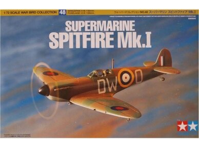 Tamiya - Supermarine Spitfire Mk.I, 1/72, 60748 Tamiya - Supermarine Spitfire Mk.I, 1/72, 60748