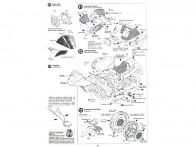 Tamiya - Suzuki GSX750S new KATANA, 1/12, 14034 10