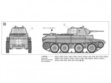 Tamiya - Russian Tank BT-7 Model 1937, 1/35, 35327 7 Tamiya - Russian Tank BT-7 Model 1937, 1/35, 35327 7