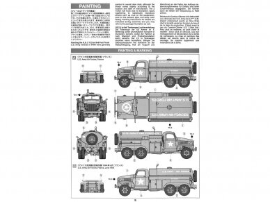 Tamiya - U.S. 2 1/2TON 6x6 Airfield Fuel Truck, 1/48, 32579 6