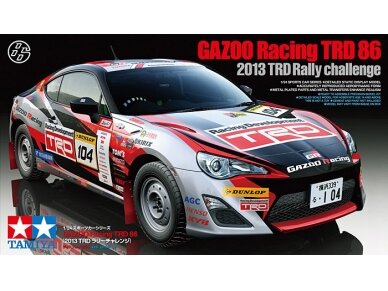 Tamiya - Toyota GAZOO Racing TRD GT86 2013 TRD Rally challenge, 1/24, 24337