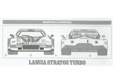Tamiya - Lancia Stratos Turbo, 1/24, 25210 6