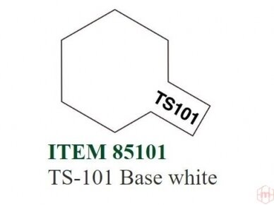 Tamiya - Purškiami dažai TS-101 Base white, 100ml