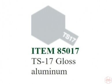 Tamiya - TS-17 Gloss aluminum, 100ml