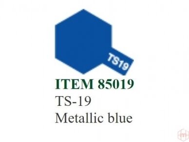 Tamiya - Purškiami dažai TS-19 Metallic blue, 100ml