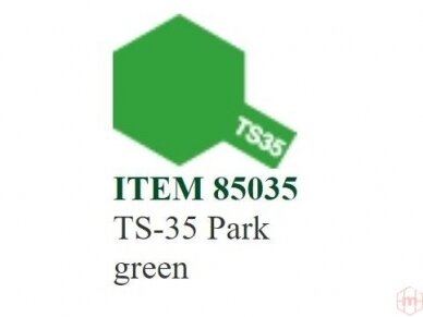 Tamiya - Purškiami dažai TS-35 Park green, 100ml