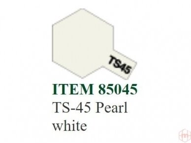 Tamiya - TS-45 Pearl white, 100ml