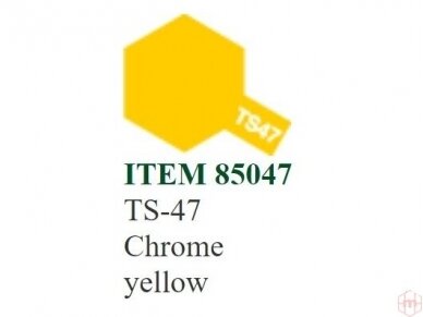 Tamiya - TS-47 Chrome yellow, 100ml