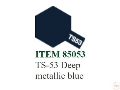 Tamiya - Purškiami dažai TS-53 Deep metallic blue, 100ml