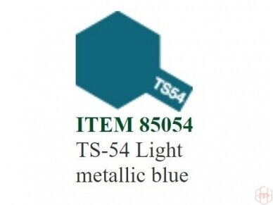 Tamiya - Purškiami dažai TS-54 Light metallic blue, 100ml
