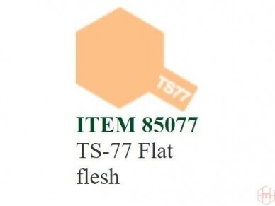 Tamiya - TS-77 Flat flesh, 100ml