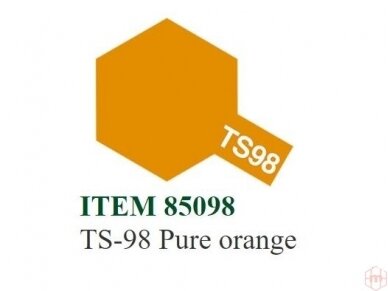 Tamiya - Purškiami dažai TS-98 Pure orange, 100ml