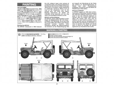 Tamiya - U.S. Utility Truck M151A1 "Vietnam War", 1/35, 35334 7 Tamiya - U.S. Utility Truck M151A1 "Vietnam War", 1/35, 35334 7