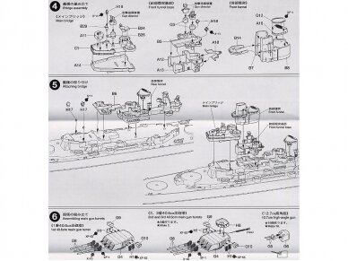 Tamiya - U.S. Battleship Missouri, 1/700, 31613 11