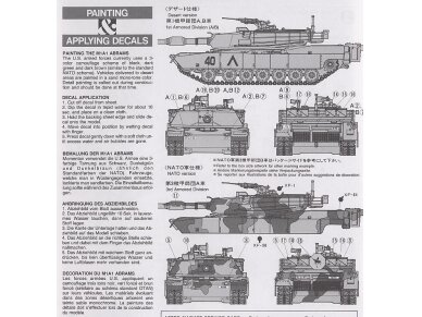Tamiya - U.S. M1A1 Abrams, 1/35, 35156 6 Tamiya - U.S. M1A1 Abrams, 1/35, 35156 6