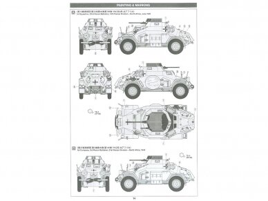 Tamiya - Sd.Kfz. 222 Leichter Panzerspähwagen 4x4 Afrika-Korps, 1/35, 35286 7 Tamiya - Sd.Kfz. 222 Leichter Panzerspähwagen 4x4 Afrika-Korps, 1/35, 35286 7