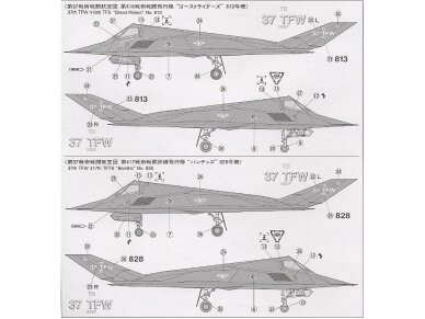 Tamiya - Lockheed F-117A Nighthawk, Scale:1/48, 61059 5
