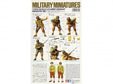 Tamiya - U.S. Army Assault Infantry Set, 1/35, 35192 1