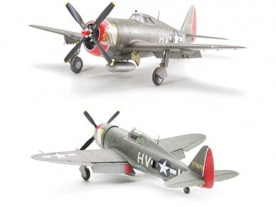 Tamiya - Republic P-47D Thunderbolt "Razorback", 1/48, 61086 1 Tamiya - Republic P-47D Thunderbolt "Razorback", 1/48, 61086 1