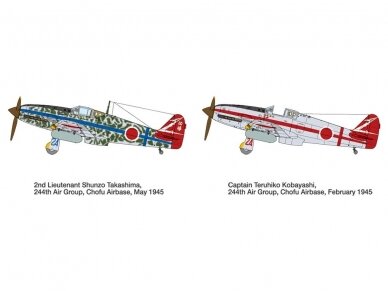 Tamiya - Kawasaki Ki-61-Id Hien (Tony) Silver Color Plated w/Camo Decals, 1/48, 25424 13 Tamiya - Kawasaki Ki-61-Id Hien (Tony) Silver Color Plated w/Camo Decals, 1/48, 25424 13
