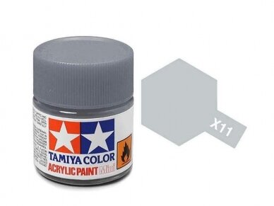 Tamiya - X-11 Chrome silver, 10ml 2 Tamiya - X-11 Chrome silver, 10ml 2