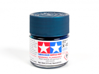 Tamiya - X-13 Metallic blue, 10ml 1 Tamiya - X-13 Metallic blue, 10ml 1