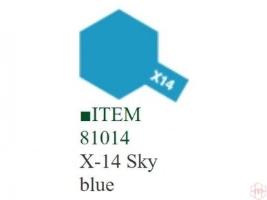 Tamiya - X-14 Sky blue, 10ml