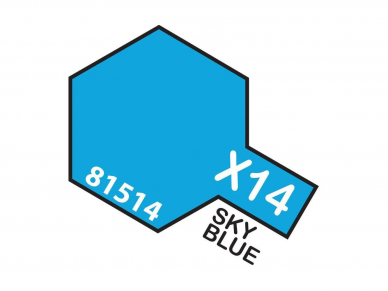 Tamiya - X-14 Sky blue, 10ml Tamiya - X-14 Sky blue, 10ml