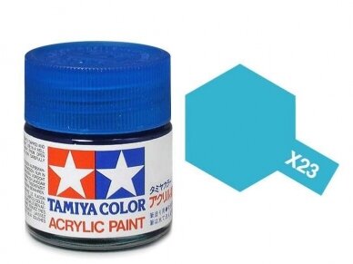 Tamiya - X-23 Clear blue, 10ml 2 Tamiya - X-23 Clear blue, 10ml 2