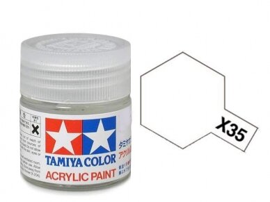 Tamiya - X-35 Semi-gloss clear, 10ml 2 Tamiya - X-35 Semi-gloss clear, 10ml 2
