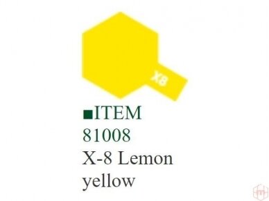 Tamiya - X-8 Lemon yellow, 10ml