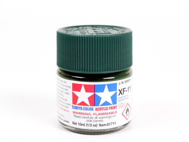 Tamiya - XF-11 J.N. green, 10ml 1 Tamiya - XF-11 J.N. green, 10ml 1
