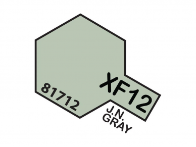 Tamiya - XF-12 J.N. grey, 10ml Tamiya - XF-12 J.N. grey, 10ml