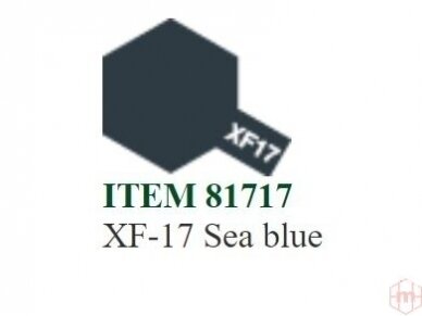 Tamiya - XF-17 Sea blue akriliniai dažai, 10ml