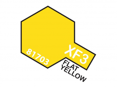 Tamiya - XF-3 Flat yellow, 10ml Tamiya - XF-3 Flat yellow, 10ml