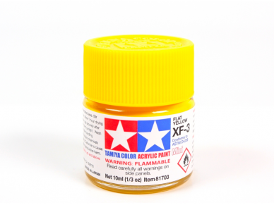 Tamiya - XF-3 Flat yellow, 10ml 1 Tamiya - XF-3 Flat yellow, 10ml 1