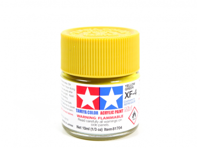 Tamiya - XF-4 Yellow green, 10ml 1 Tamiya - XF-4 Yellow green, 10ml 1