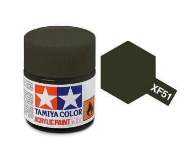 Tamiya - XF-51 Khaki drab, 10ml 2